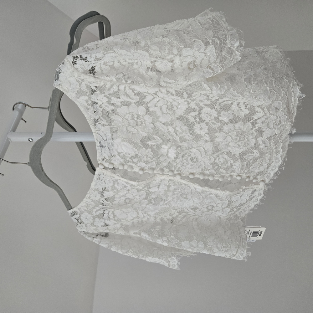 Elegant White Lace Blouse